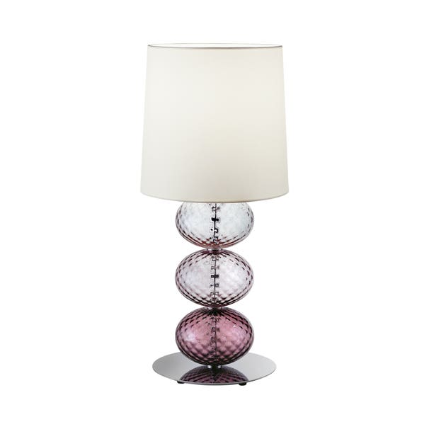 Murano glass lamp, Murano table lamp, Glass table lamp 